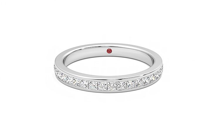 Taylor & Hart Iris Wedding Ring 360 degree image 29