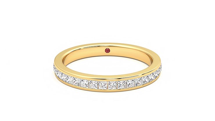 Taylor & Hart Iris Wedding Ring 360 degree image 0