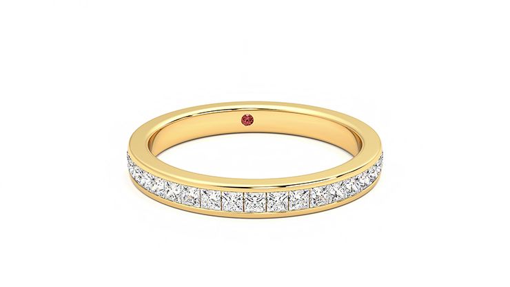 Taylor & Hart Iris Wedding Ring 360 degree image 2