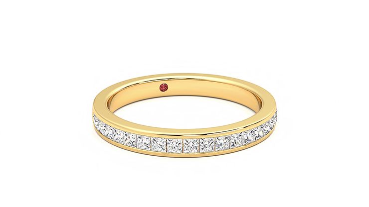 Taylor & Hart Iris Wedding Ring 360 degree image 4