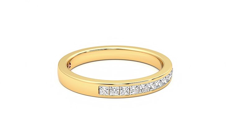 Taylor & Hart Iris Wedding Ring 360 degree image 9