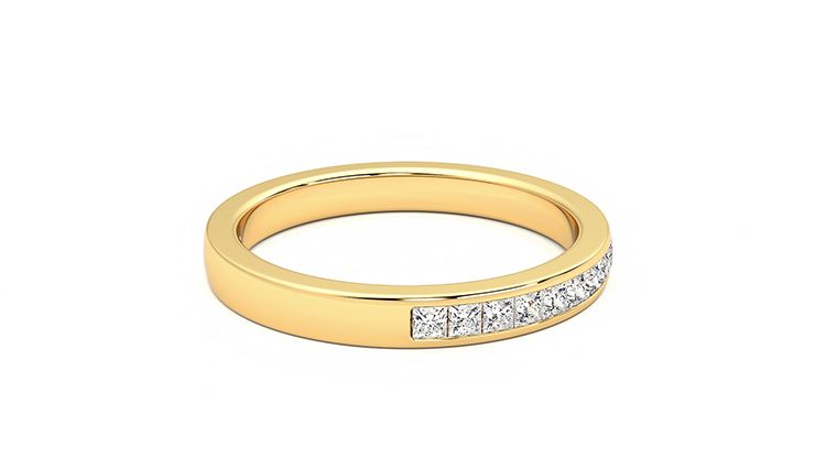 Taylor & Hart Iris Wedding Ring 360 degree image 10