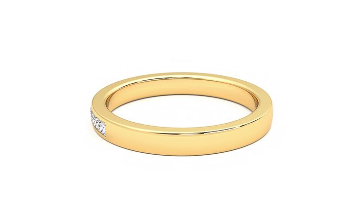 Taylor & Hart Iris Wedding Ring 360 degree image 17