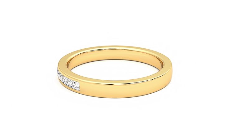 Taylor & Hart Iris Wedding Ring 360 degree image 18