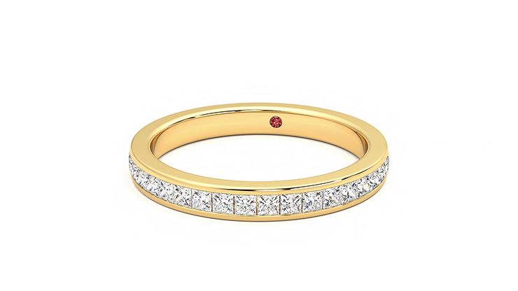 Taylor & Hart Iris Wedding Ring 360 degree image 27