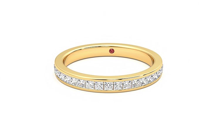 Taylor & Hart Iris Wedding Ring 360 degree image 28