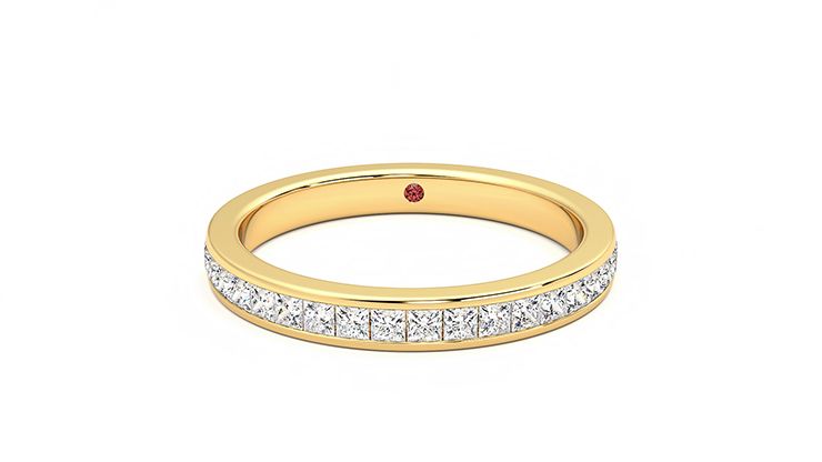 Taylor & Hart Iris Wedding Ring 360 degree image 29