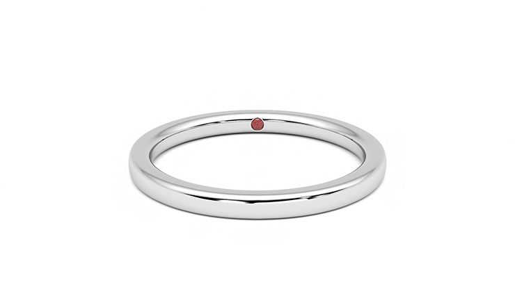 Taylor & Hart Jasmine Wedding Ring 360 degree image 0