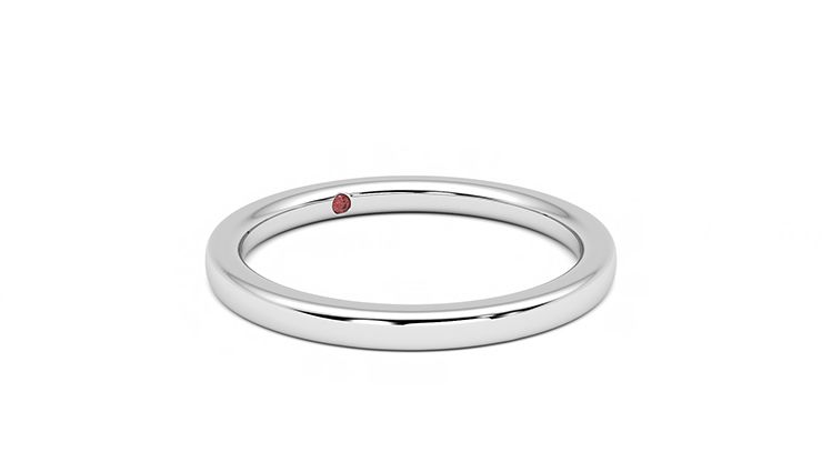 Taylor & Hart Jasmine Wedding Ring 360 degree image 5