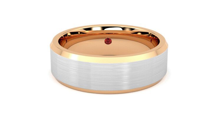 Taylor & Hart Kenmore Wedding Ring 360 degree image 1