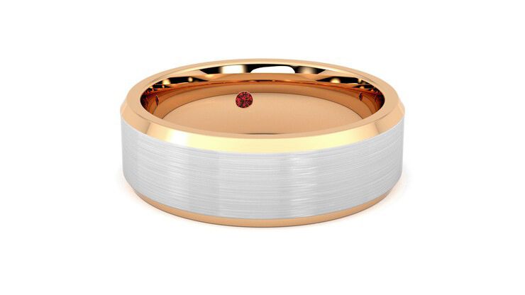 Taylor & Hart Kenmore Wedding Ring 360 degree image 3