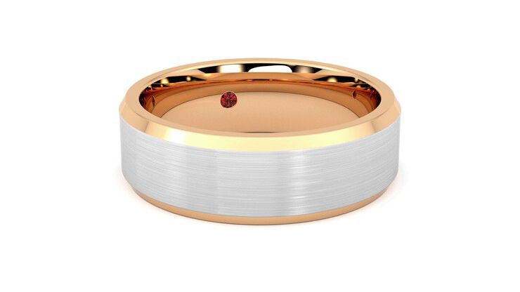 Taylor & Hart Kenmore Wedding Ring 360 degree image 4