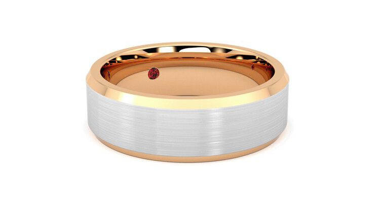 Taylor & Hart Kenmore Wedding Ring 360 degree image 5