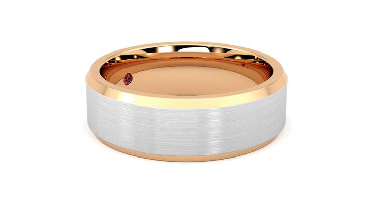 Taylor & Hart Kenmore Wedding Ring 360 degree image 7