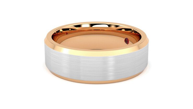 Taylor & Hart Kenmore Wedding Ring 360 degree image 23