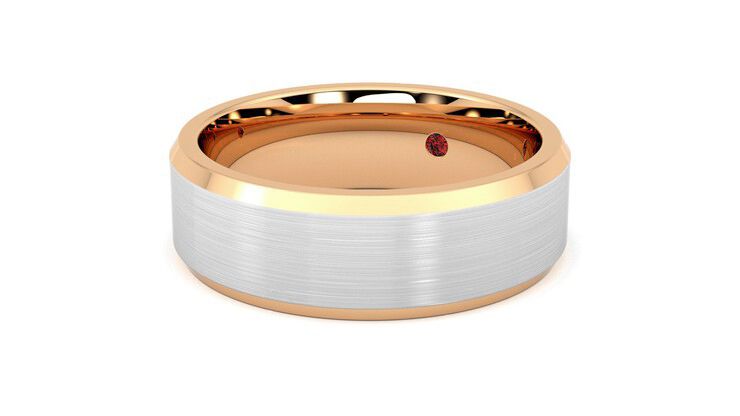 Taylor & Hart Kenmore Wedding Ring 360 degree image 25