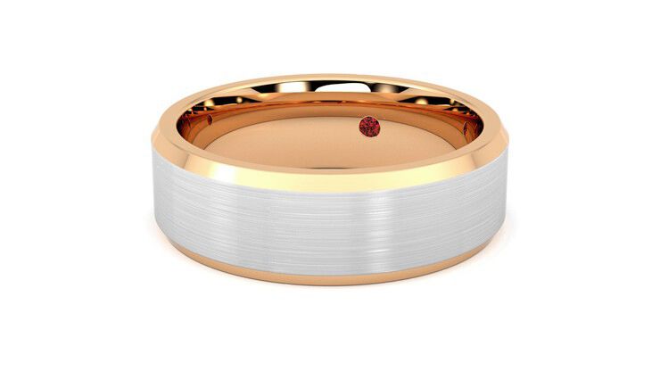 Taylor & Hart Kenmore Wedding Ring 360 degree image 26