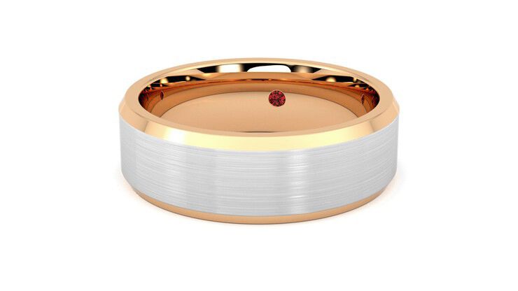 Taylor & Hart Kenmore Wedding Ring 360 degree image 27