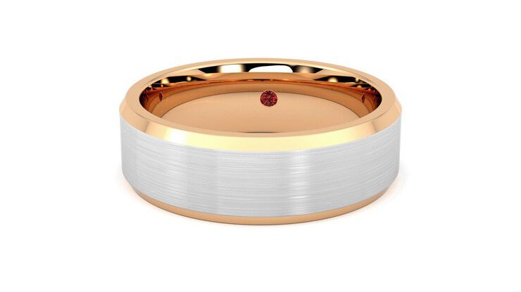 Taylor & Hart Kenmore Wedding Ring 360 degree image 28
