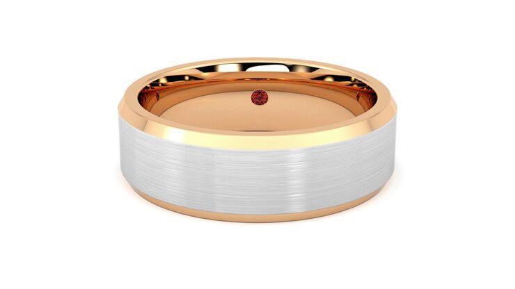 Taylor & Hart Kenmore Wedding Ring 360 degree image 29