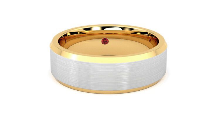 Taylor & Hart Kenmore Wedding Ring 360 degree image 2