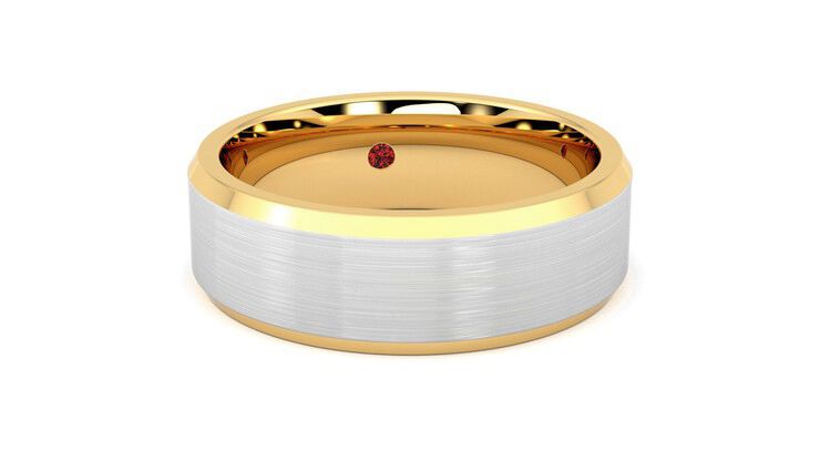 Taylor & Hart Kenmore Wedding Ring 360 degree image 3
