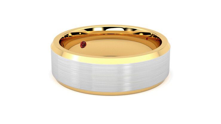 Taylor & Hart Kenmore Wedding Ring 360 degree image 6