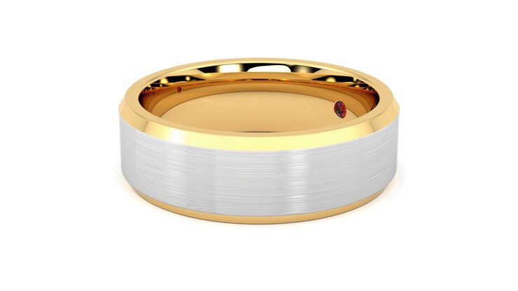 Taylor & Hart Kenmore Wedding Ring 360 degree image 23