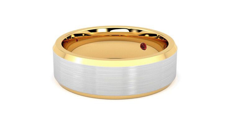 Taylor & Hart Kenmore Wedding Ring 360 degree image 24