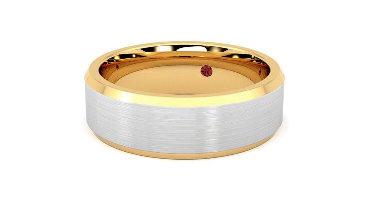 Taylor & Hart Kenmore Wedding Ring 360 degree image 26