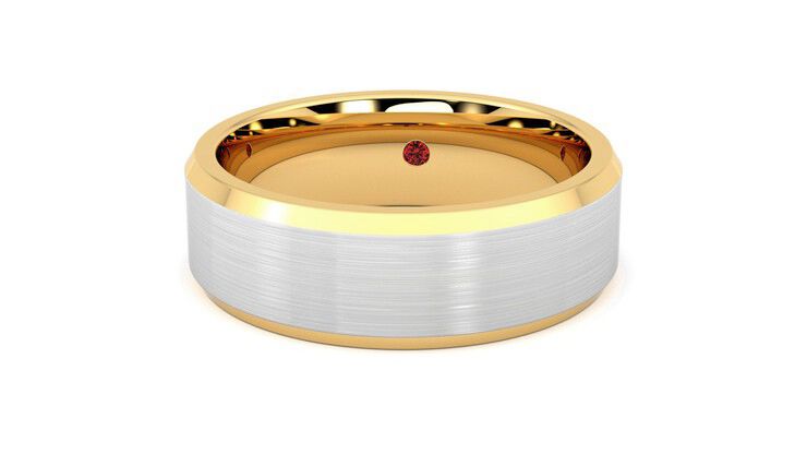 Taylor & Hart Kenmore Wedding Ring 360 degree image 28