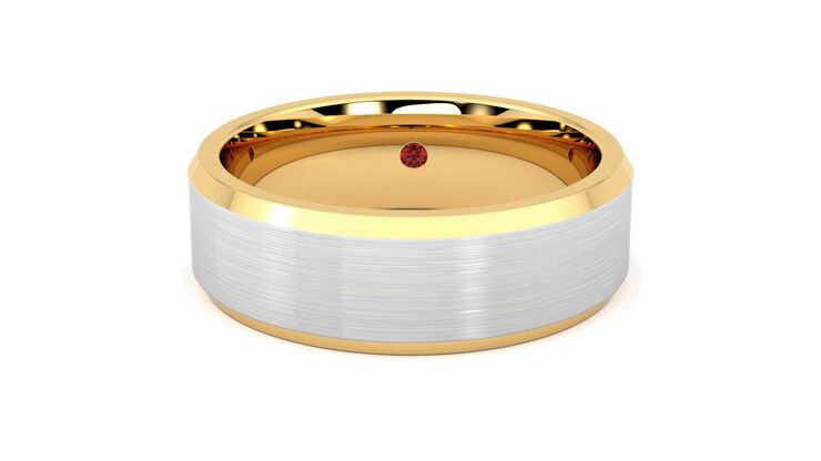 Taylor & Hart Kenmore Wedding Ring 360 degree image 29