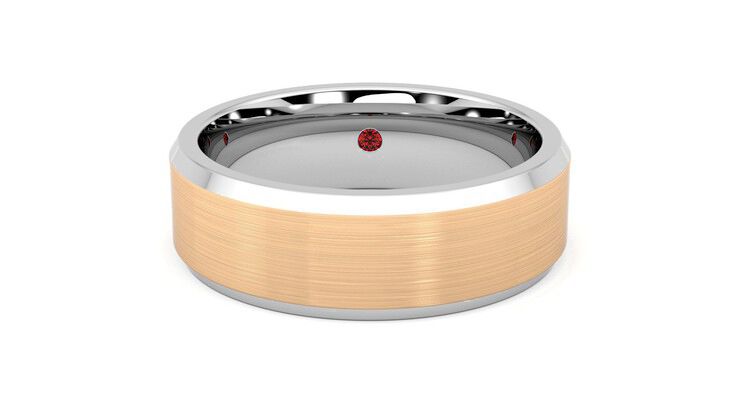 Taylor & Hart Kenmore Wedding Ring 360 degree image 0