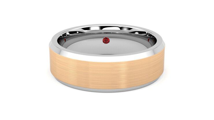 Taylor & Hart Kenmore Wedding Ring 360 degree image 1
