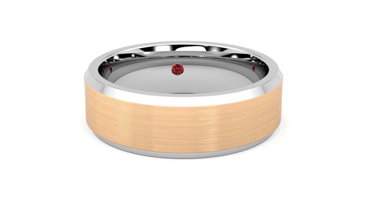 Taylor & Hart Kenmore Wedding Ring 360 degree image 2