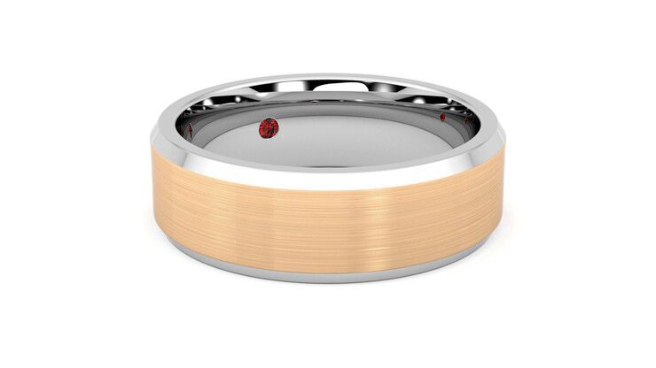 Taylor & Hart Kenmore Wedding Ring 360 degree image 5