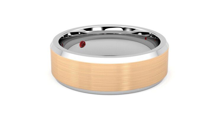 Taylor & Hart Kenmore Wedding Ring 360 degree image 6