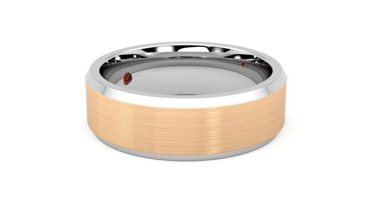 Taylor & Hart Kenmore Wedding Ring 360 degree image 7