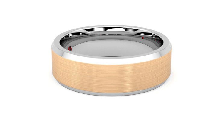 Taylor & Hart Kenmore Wedding Ring 360 degree image 8