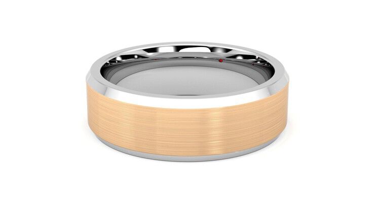 Taylor & Hart Kenmore Wedding Ring 360 degree image 11