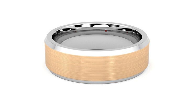 Taylor & Hart Kenmore Wedding Ring 360 degree image 13