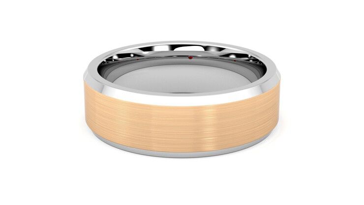 Taylor & Hart Kenmore Wedding Ring 360 degree image 14