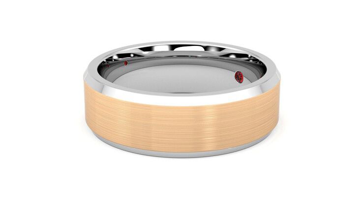 Taylor & Hart Kenmore Wedding Ring 360 degree image 23