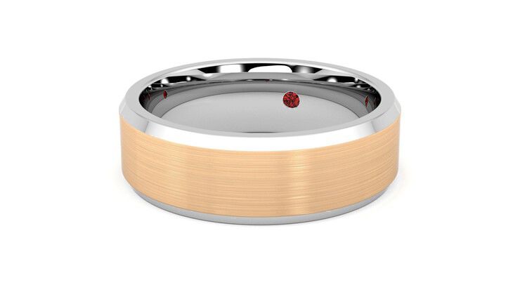 Taylor & Hart Kenmore Wedding Ring 360 degree image 26