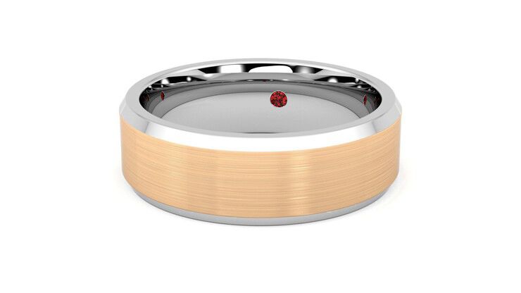 Taylor & Hart Kenmore Wedding Ring 360 degree image 27
