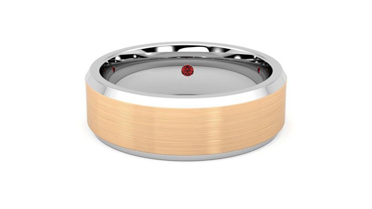Taylor & Hart Kenmore Wedding Ring 360 degree image 29