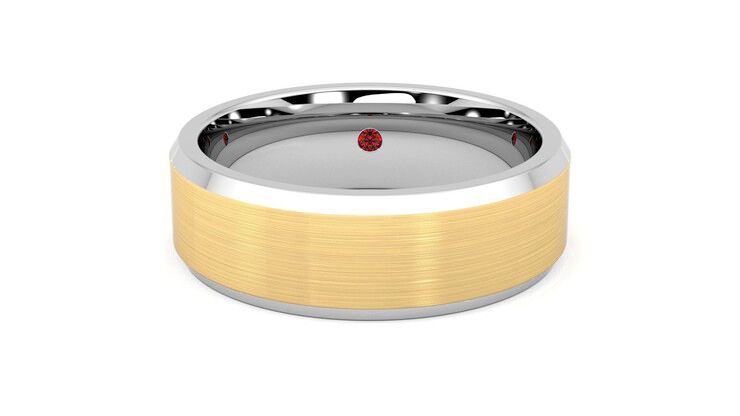 Taylor & Hart Kenmore Wedding Ring 360 degree image 0