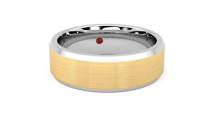 Taylor & Hart Kenmore Wedding Ring 360 degree image 3