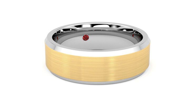 Taylor & Hart Kenmore Wedding Ring 360 degree image 4