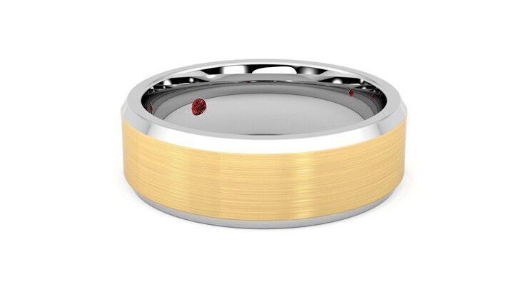 Taylor & Hart Kenmore Wedding Ring 360 degree image 6